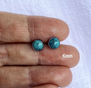 Claire Sommers Buck Turquoise Studs
