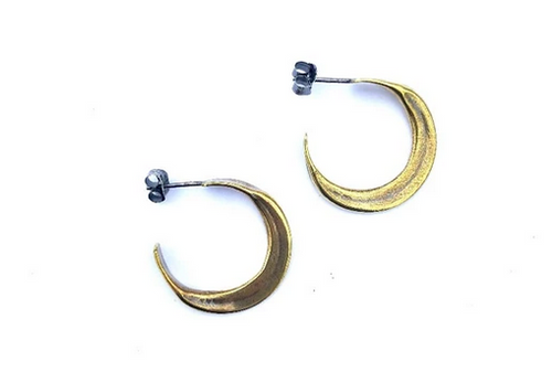 Claire Sommers Buck Gaia Hoops- Small